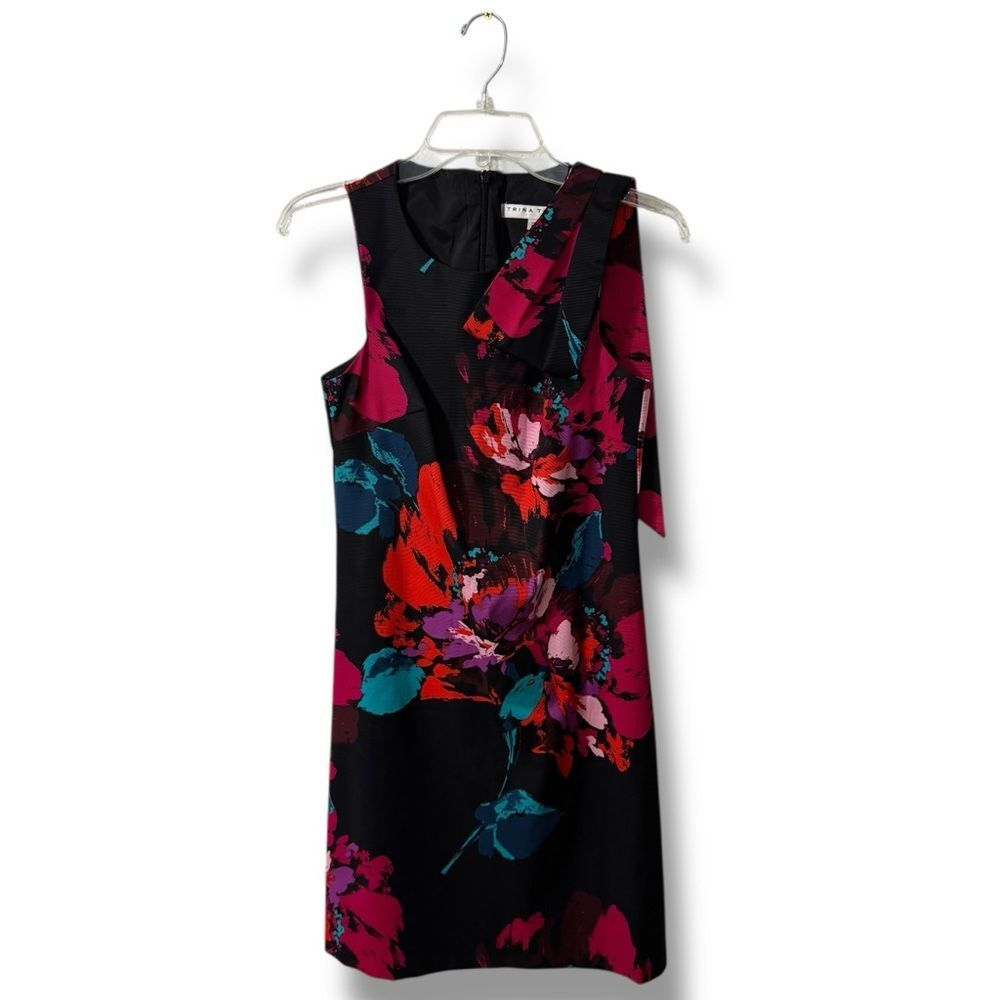 Trina Turk Hanai Sleeveless Floral Tailored Dress Size 2 Bright Chic
